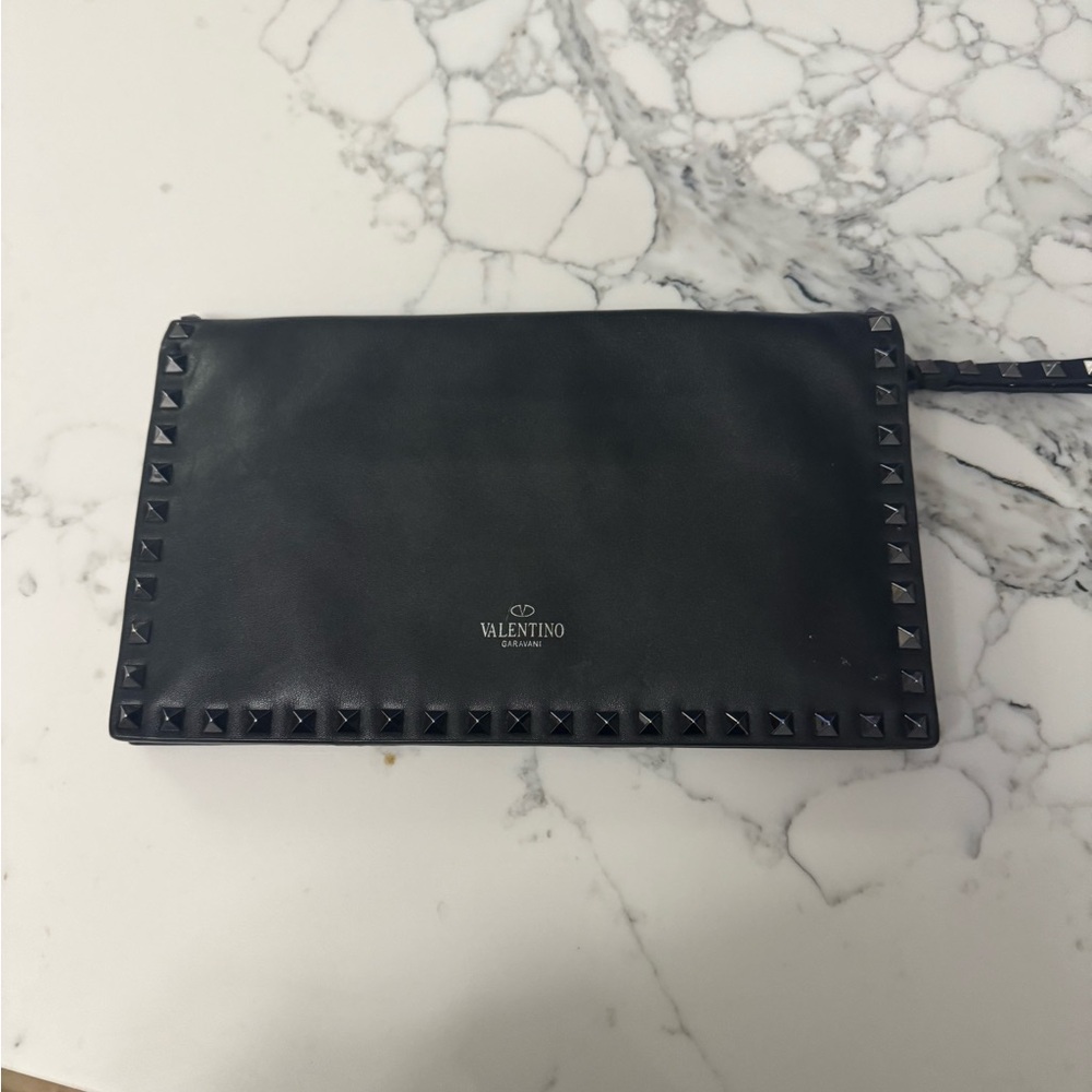 Valentino Beige and Black Interior Bag